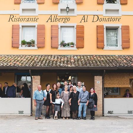 Ristorante Albergo Al Donatore Teor Bagian luar foto